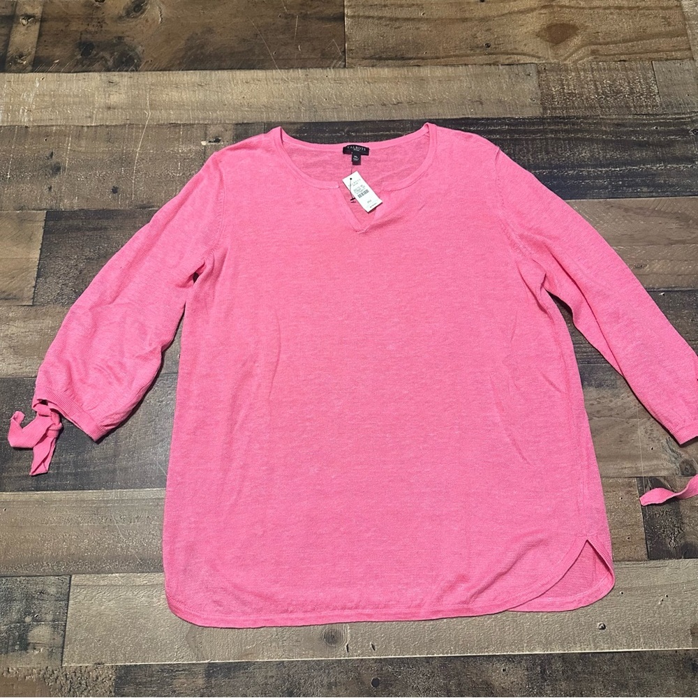 Talbots Hamptons Linen Sweater